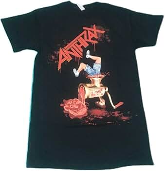 Amazon.co.jp: ANTHRAX アンスラックス Tシャツ M バンドT